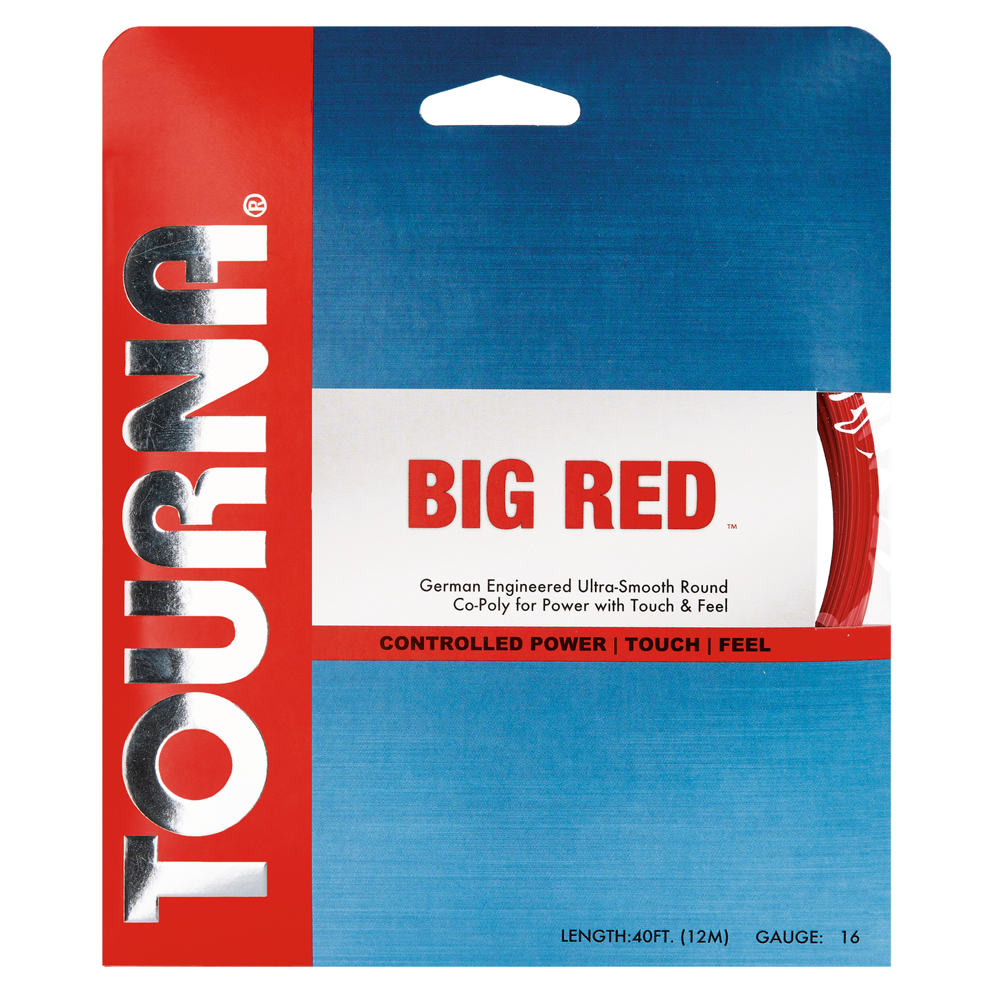 Tourna Big Red - Set. Available in 16g, 17g, and 18g.