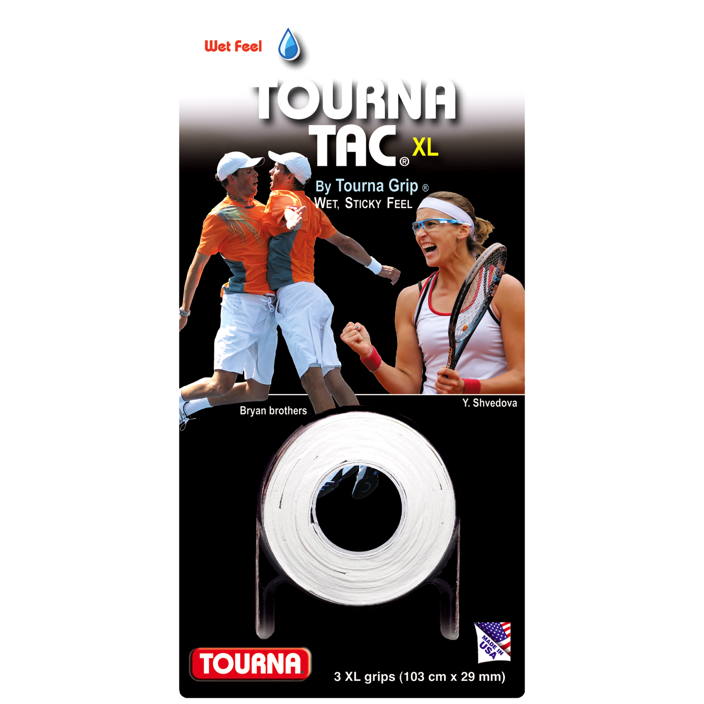 Tourna Tac White 3 Grips