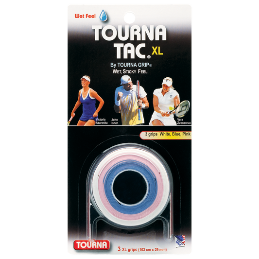 Tourna Tac (White, Blue, Pink)